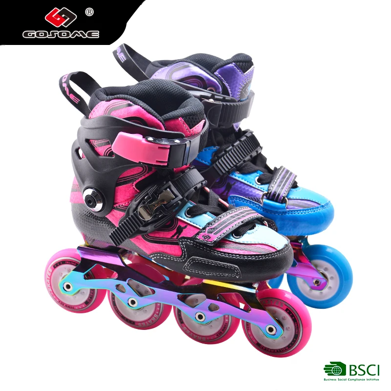 GOSOME professional speed  Carbon Fair competition fixed size skate for kids