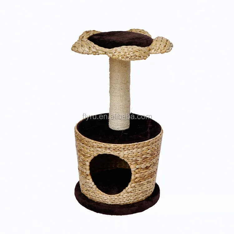 
Hot Selling Cat Tunnel Cat Tree With Plush And Sisal Material 