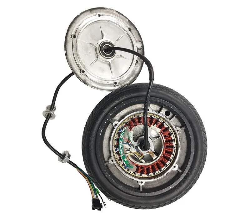 High Quality 36V 350W 8.5 Inch Brushless Gearless Electric Scooter  Motor Ebike Brushless,Shared Scooter Gearless Hub Motor