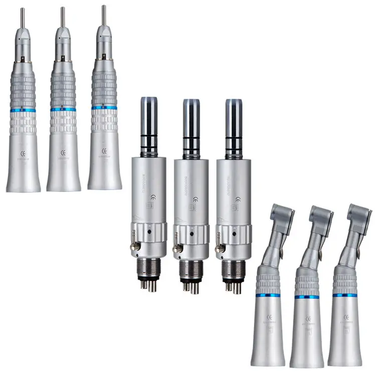 Dental Low Speed Handpiece Kit Dental Contra Angle Handpiece Straight Handpiece Dental Turbine Kit dental turbine