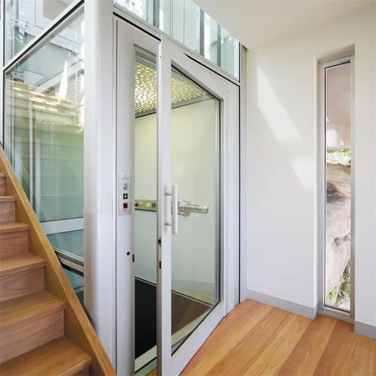 
fashion residential easy installation gearless flat belt elevator 