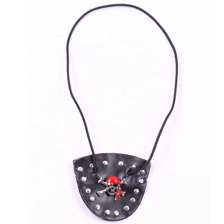 Customized One-Eye Pirate Halloween Mask Festive Party Gift for Carnival Night Punk Dress Halloween Festival Costume Accessory