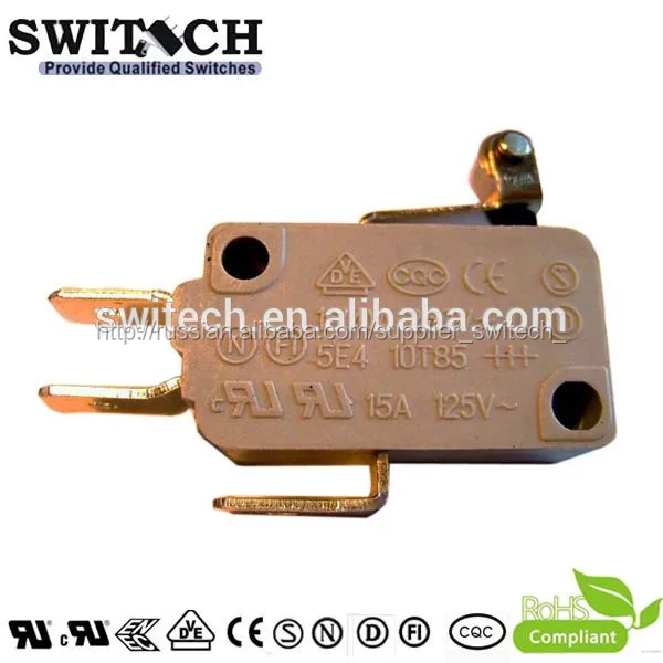 3-pins SPDT микровыключатель