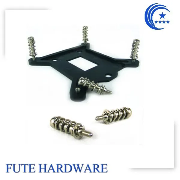 stainless steel CPU cooler screw with spring