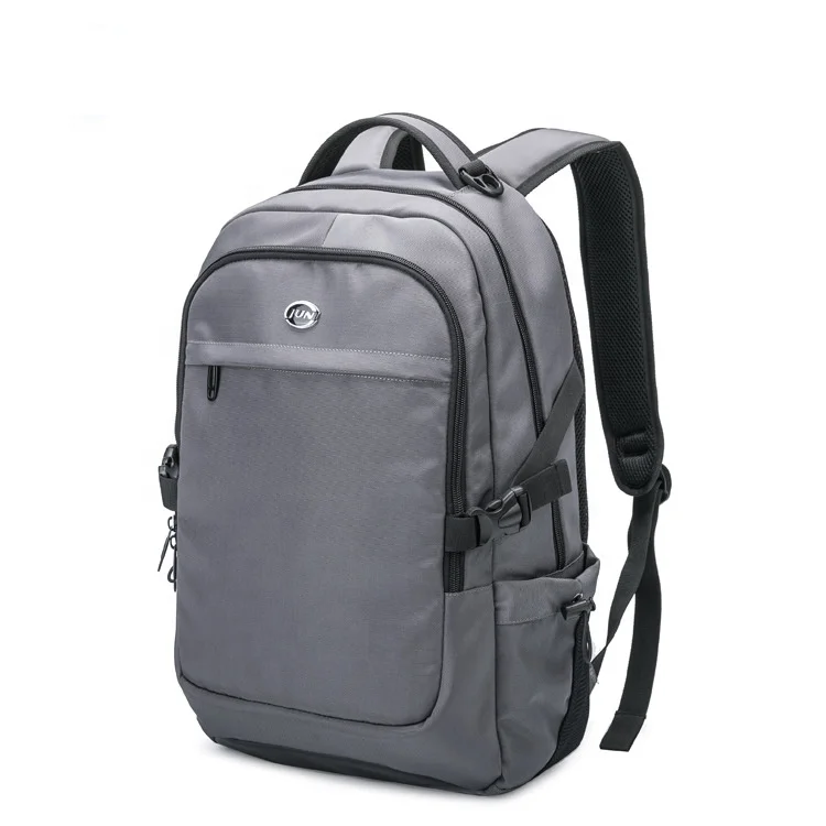 Unisex Hot Sale Business Computer Laptop Backpack Waterproof with Customizable Logo Zipper Closure Polyester Silk Lining Travel