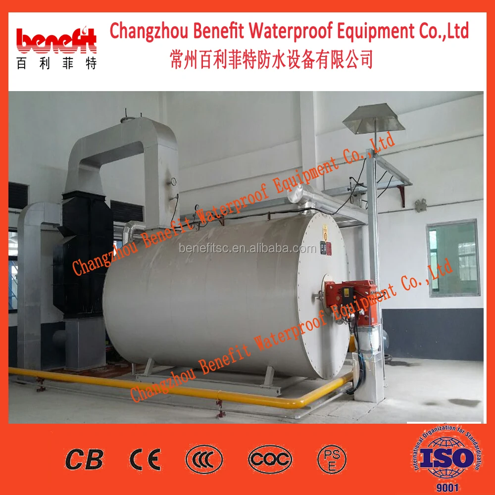 APP/SBS bitumen waterproof membrane machine/bitumen membrane machine