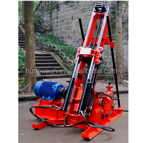 mini 360 degree hydraulic electric horizontal top-head drive rock tunneling drilling