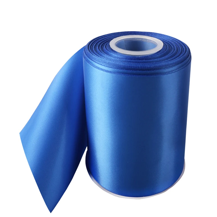 Прямая поставка с завода, Дешевая сатиновая лента 4 дюйма из 100% полиэстера