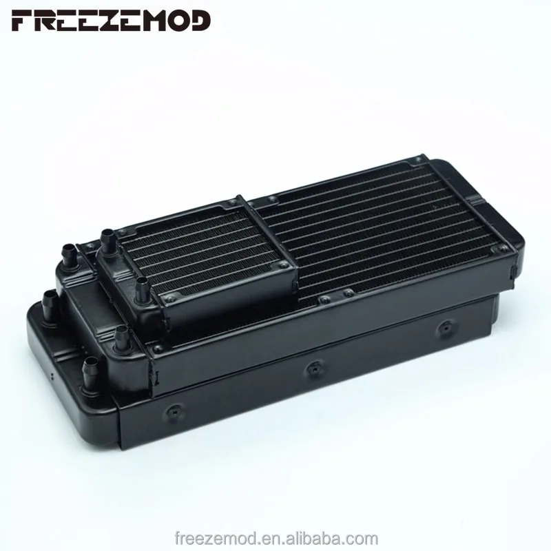 Fin aluminum radiator for motorcycle beauty machine peltier water cooler.SR-PY