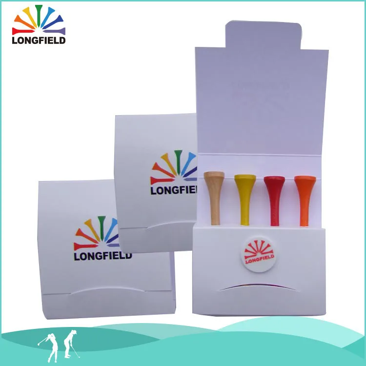 
hot sale personalize clamshell package golf tee 