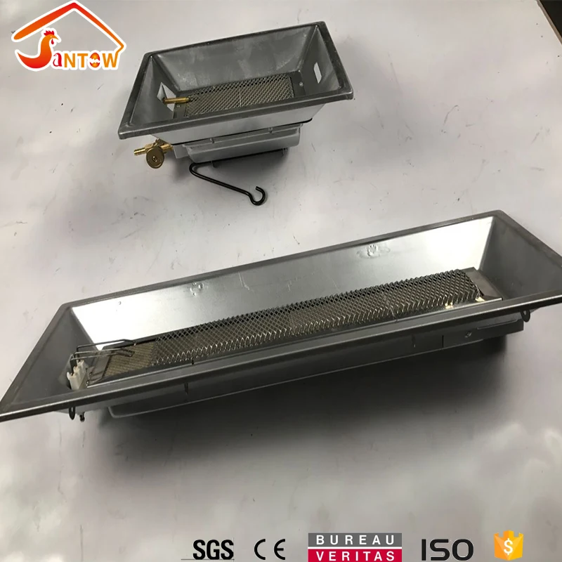 natural gas infrared overhead radiant heaters for greenhouse