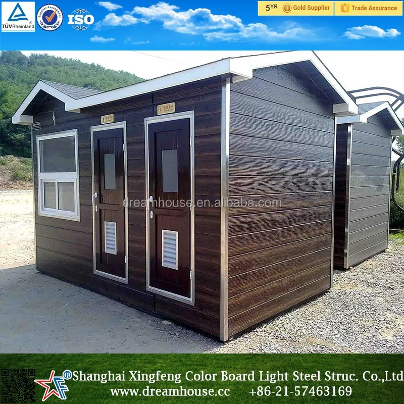 Used Outdoor Public Mobile Portable Toilets for Sale/prefab mobile public toilet price