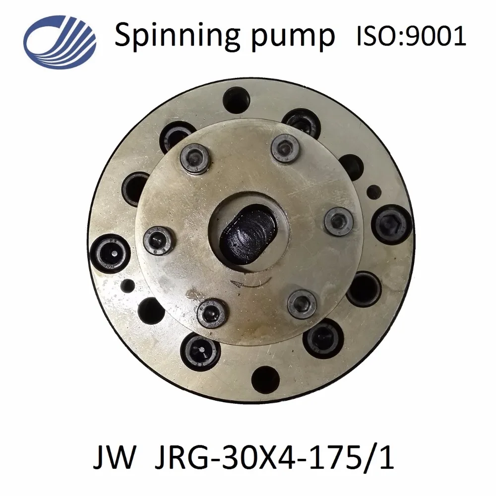 JINGWEI brand 30x6cc/rev (9L/h) Melt Spinning Metering Gear Pump for FDY & POY Chemical Fiber Rayon