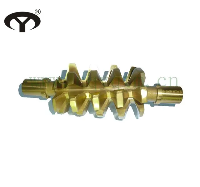 HSS M2 червячная фреза с хвостовиком