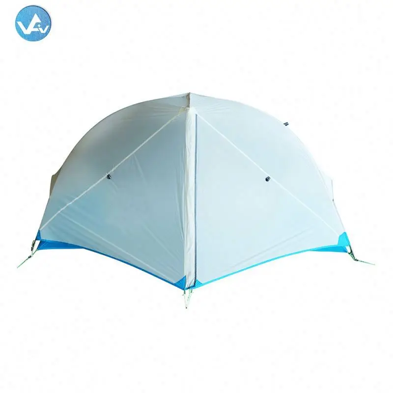 China manufacturer Silicone Coating Ultralight 2 persons outdoor tent