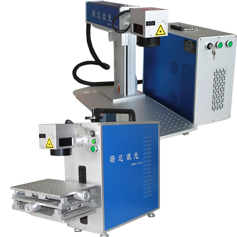 Raycus fiber laser 20w portable laser marking machine