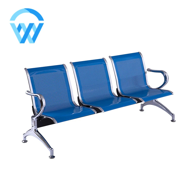 Online Suppliers Hospital Clinic Airport Reception Waiting Room Tandem Leather Seating Chairs for Sale