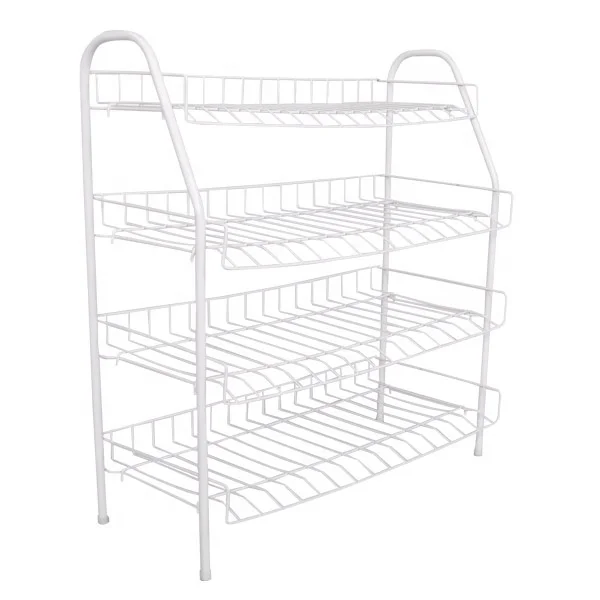 
Modern custom cheap iron wire shelf stainless steel bracket metal shoe rack designs 