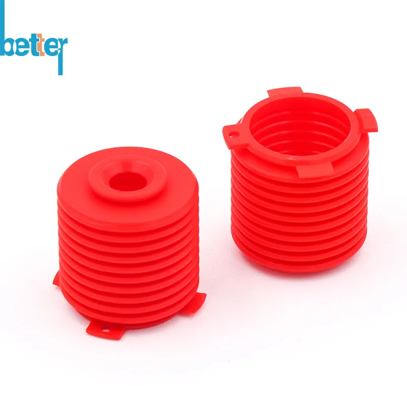 Custom Molded Silicone Rubber Bellows