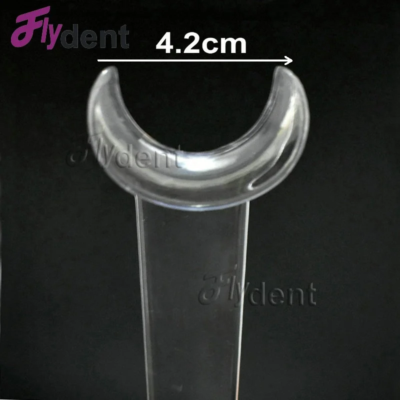 Dental  Retractor Mouth Opener T Type 2 Size clear Expander Cheek Retractor