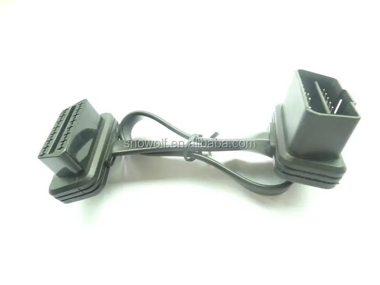 16 Pin Y Splitter Extension 1 to 3 Diagnostic Electronic Cable Extension OBD2 Y Cable