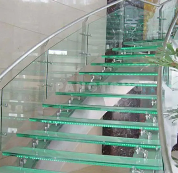 Popular Laminated glass with PVB/EVA/SGP interlayer film