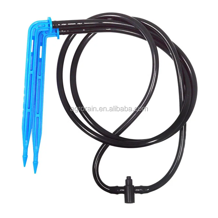 Economical 2 Outlet Arrow Dripper for pot plant vegetable drip irrigation
