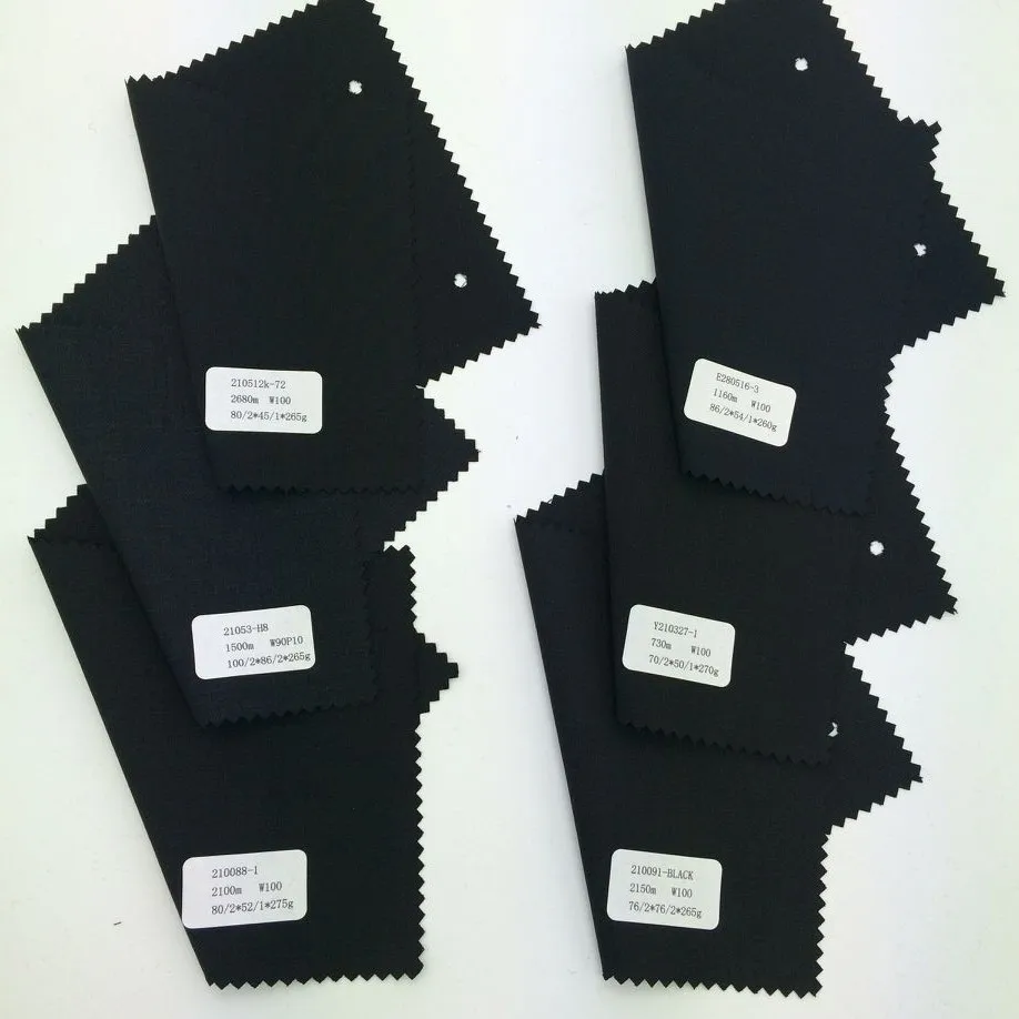 Superfine Merino Wool Fabric All Worsted Wool Fabric