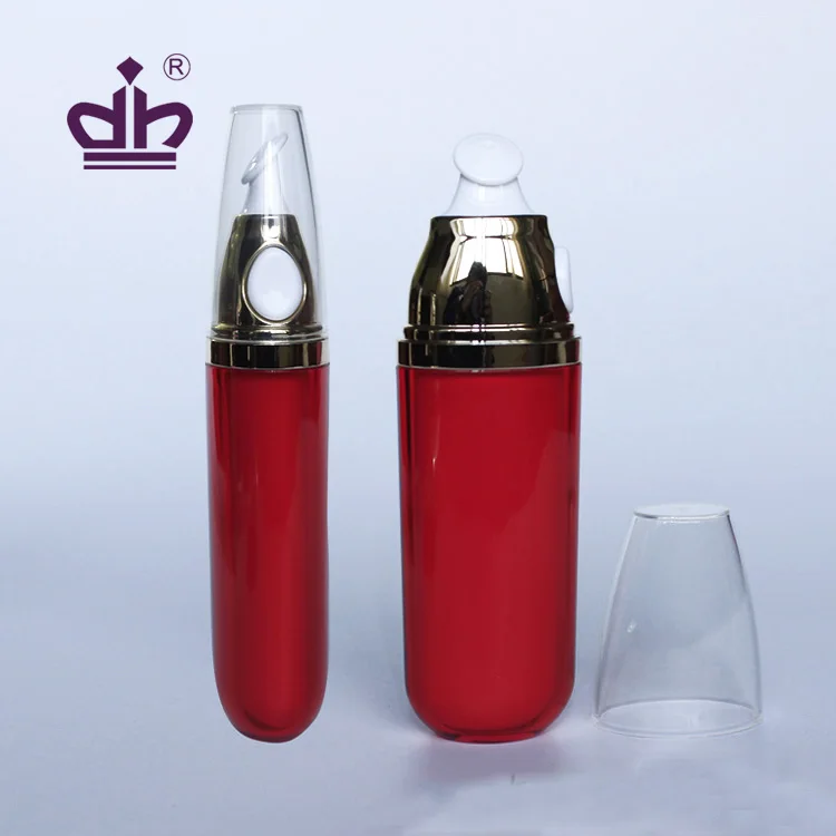 
Red 30ml face care foundation cream cosmetic packaging tube 