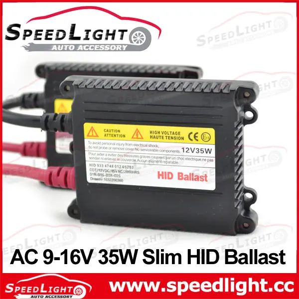 Factory Supply Guarantee 24 Month AC 35W 55W 75W Xenon Slim Ballast 35W 12V
