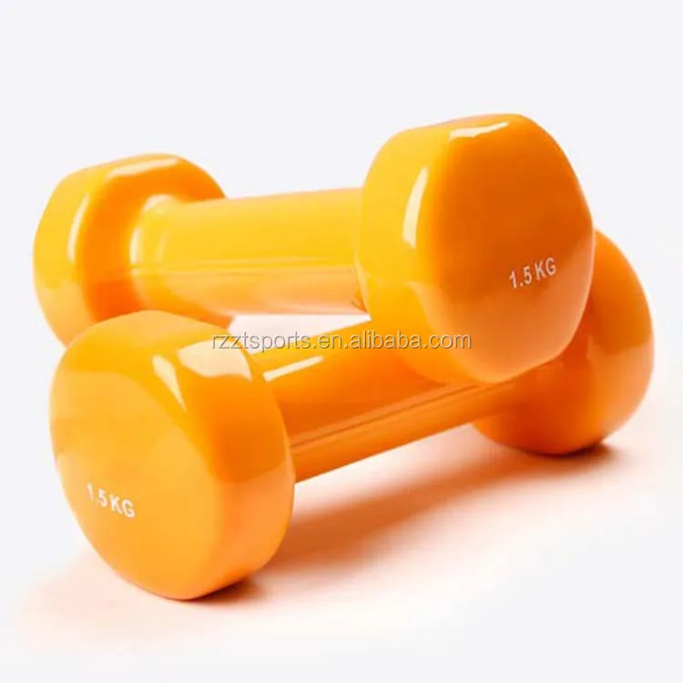 cheap latex free soft grip vinyl dumbbell for sale