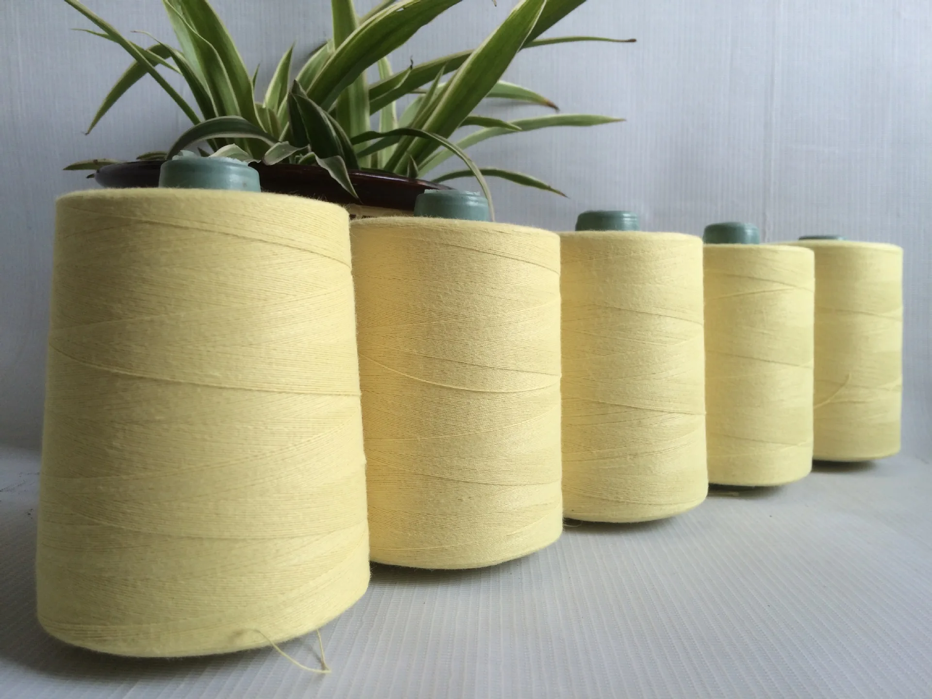 PTFE /Polytetrafluoroethylene high temperature resistance sewing thread for industry dust collector filter bag