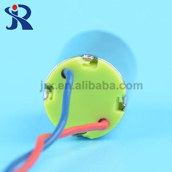3v 6*12mm long shaft DC coreless driving motor for toy, small car toy engine JMM-1403