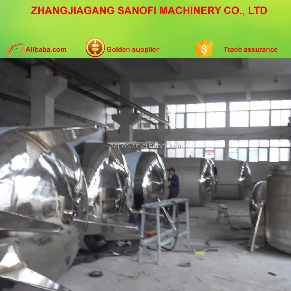 Juice Blending Tank/ Pasteurization Tank/Milk Pasteurizer