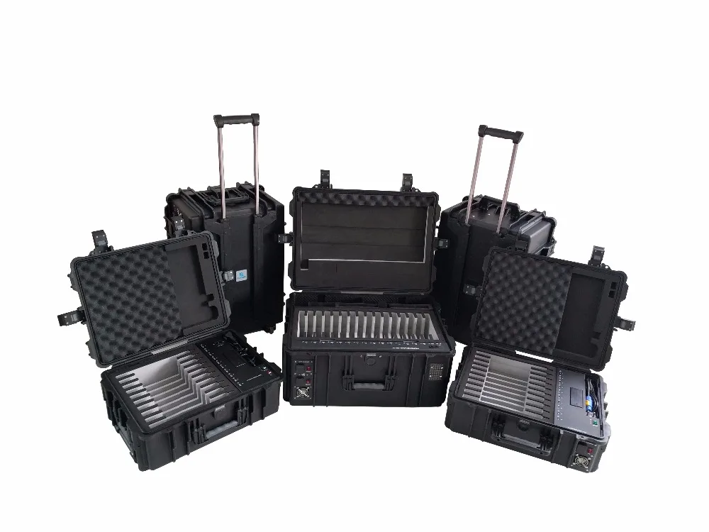 F1-14 Waterproof Tablet Storage and Charging Trolley