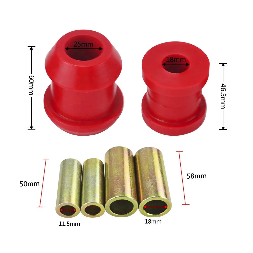 
FRONT LOWER CONTROL ARM BUSHINGS For Honda Civic 1992-1995 For Acura Integra 1994-2001 PQY-CAB08-1 