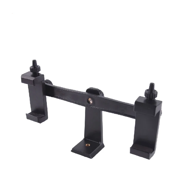 360 Degree Rotatable phone clamp manufacturer smart design cell phone clamp with 1/4' screw & L shape base