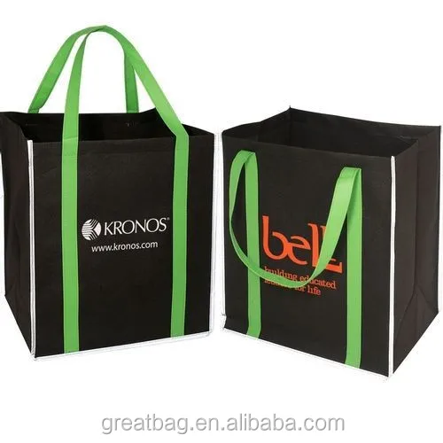 
promotional non woven polypropylene tote grocery bag 