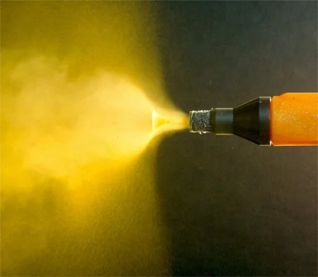 Orange Powder Coating