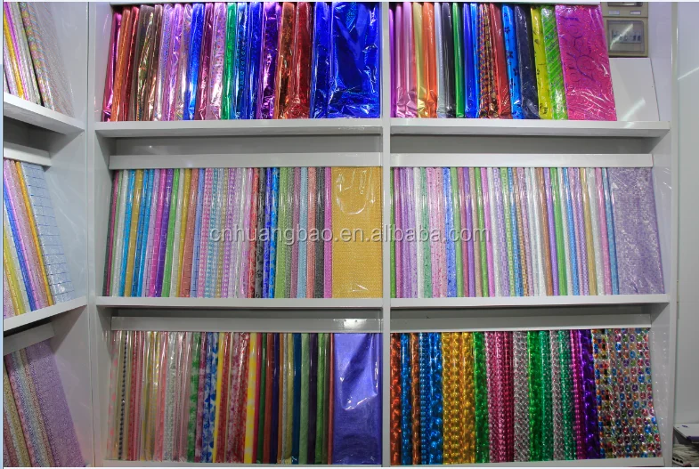 glitter flowers wrapping film Christmas new pattern packaging film luxury wrapping paper