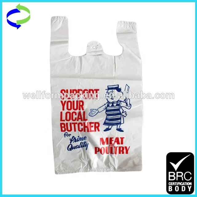 HDPE Plastic Packaging Bag for Fruit and Vegetables