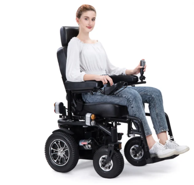 Folding Power Off Road Heavy Duty Quickie Luxury Wheelchair