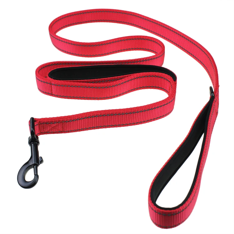 
2019 new pet leash with multi-colored tough nylon material 