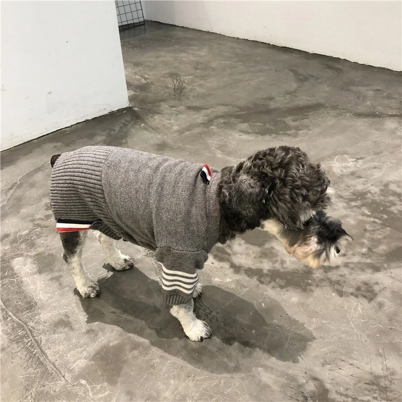 OEN/ODM, новинка весны и осени 2019, одежда для домашних животных, свитер для борьбы с Тедди, вязаный кардиган для маленькой собаки, кошки