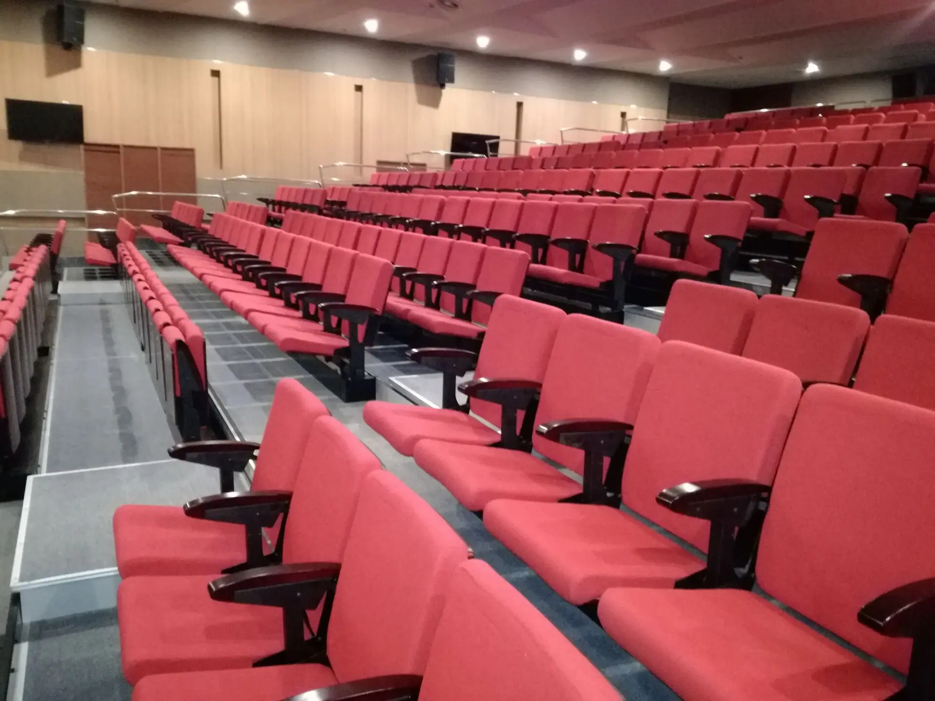 JY-780 VIP Wood Wall Mounted Dismountable Soccer Steel Grandstand Portable Bleachers Used Bleachers for Sale