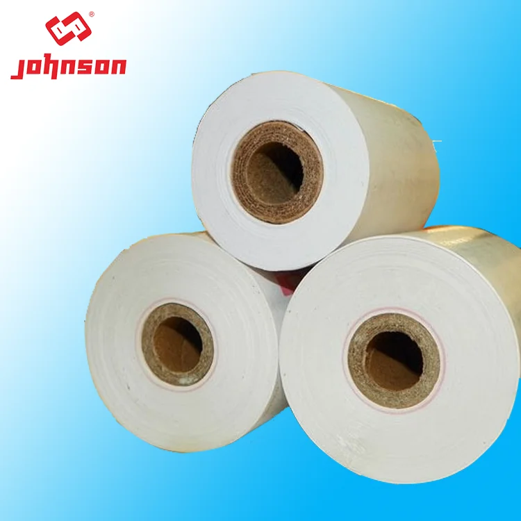 Wholesale 1000 resistant barcode 2 layer direct thermal transfer label printing  sticker roll paper