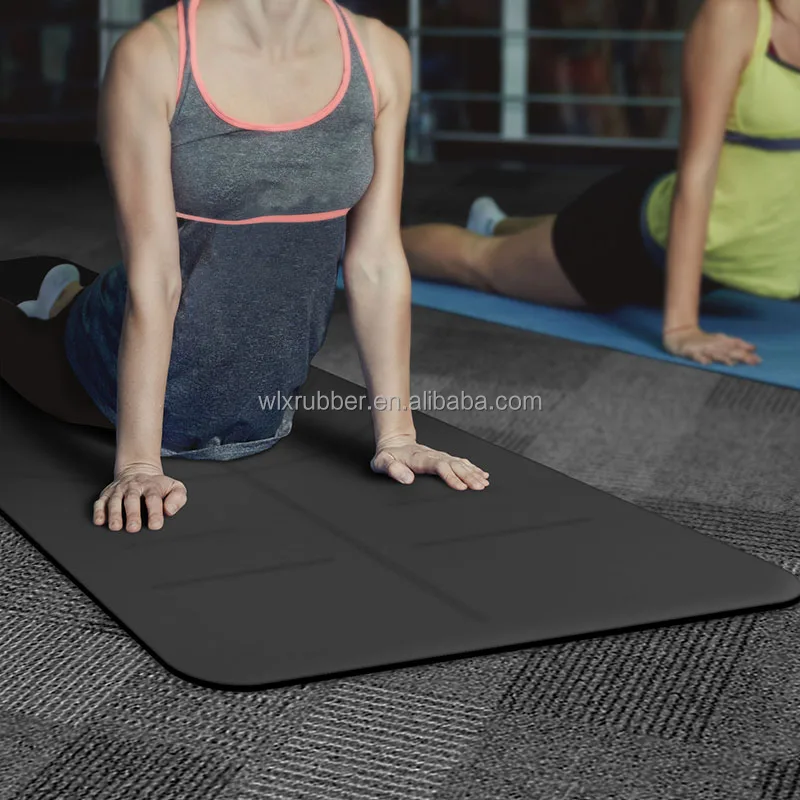 Dongguan Factory Eco Friendly Non Slip fitness YogaMats High Density Natural Rubber Pad PU leather Cork TPE Gym Yoga Mat NBR