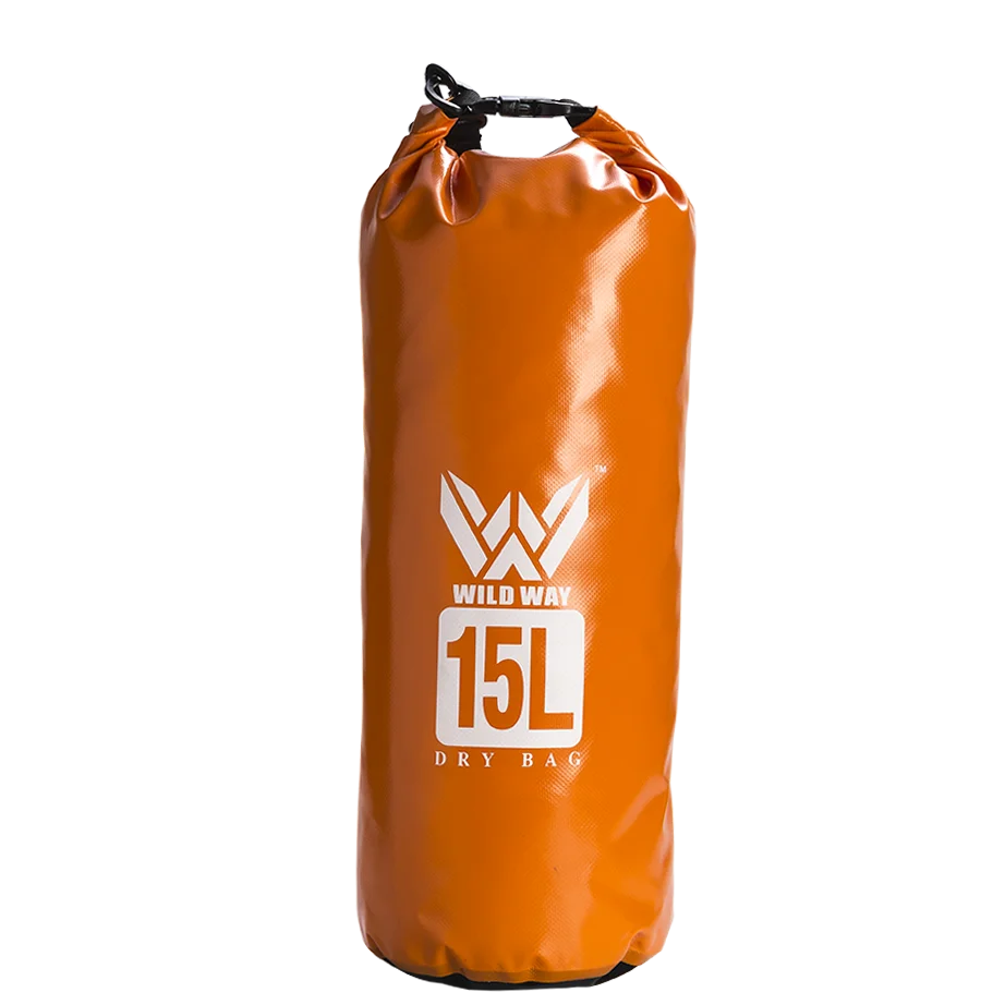 Factory price Logo waterproof boating 15 liters dry bag