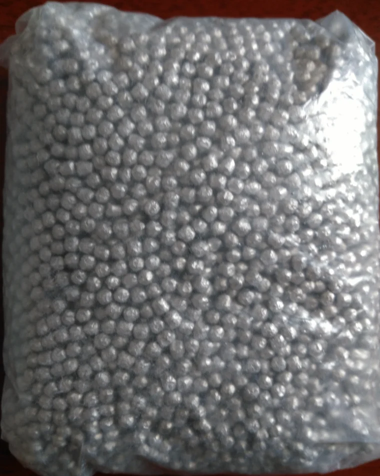 magnesium beads for desulfurization