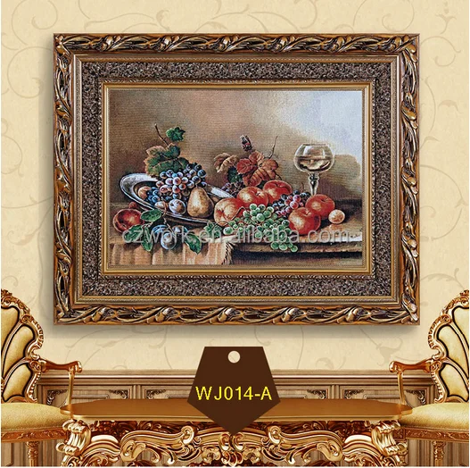 100*180cm Modern custom pattern high quality art painting gobelin fabric tapestry